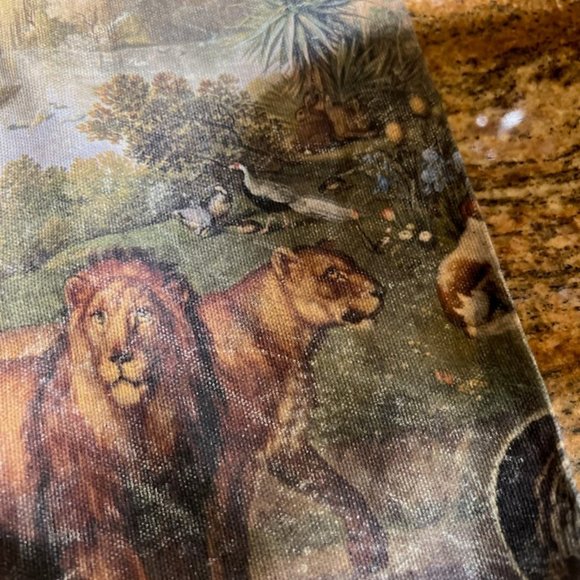 Italian Made Bag Purchased in the Vatican Museum in Rome, Italy 12W 14H - Picture 5 of 6